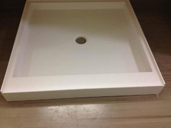 Coved Shower Pan